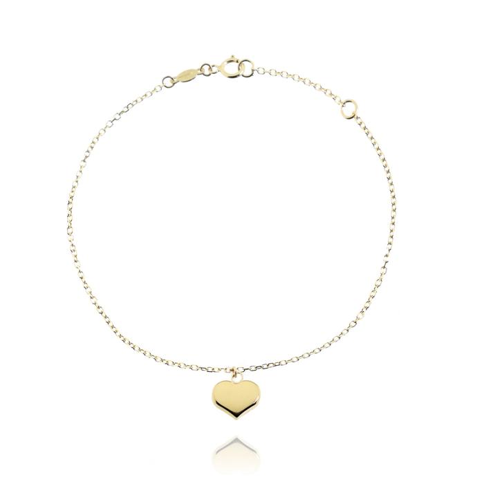 Bracciale Cuore d'Oro Vero