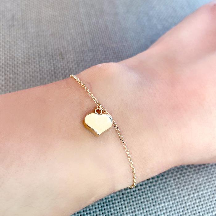 Bracciale Cuore d'Oro Vero