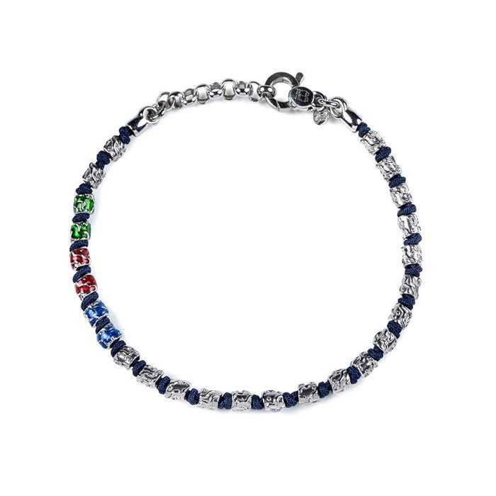 Bracciale Rodio Blu