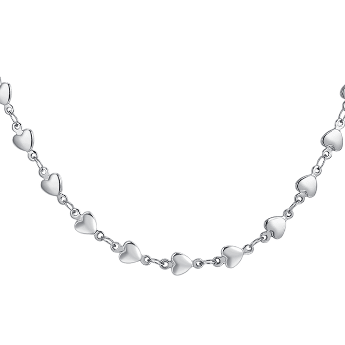 COLLANA DONNA IN ACCIAIO CUORI