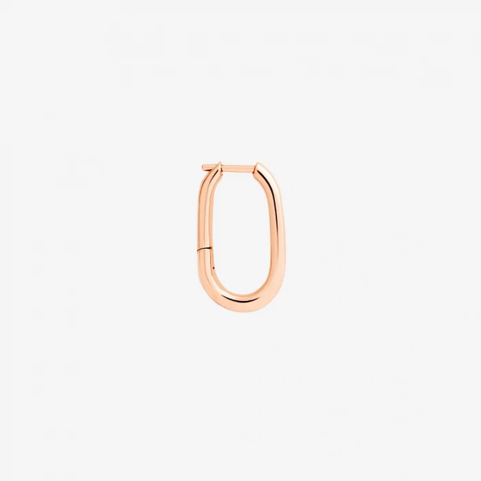 ORECCHINO HOOP ESSENTIALS ORO ROSA