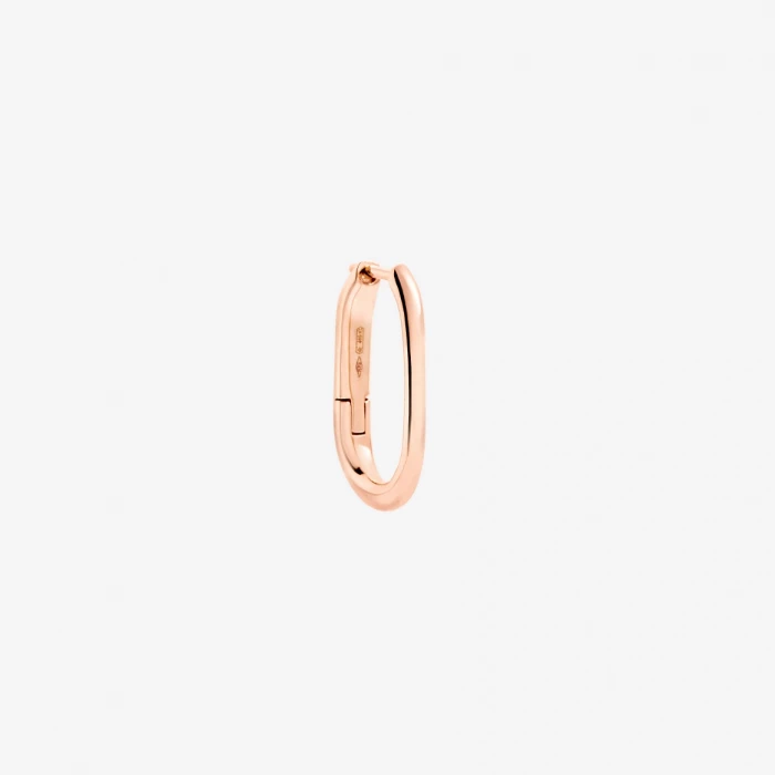 ORECCHINO HOOP ESSENTIALS ORO ROSA