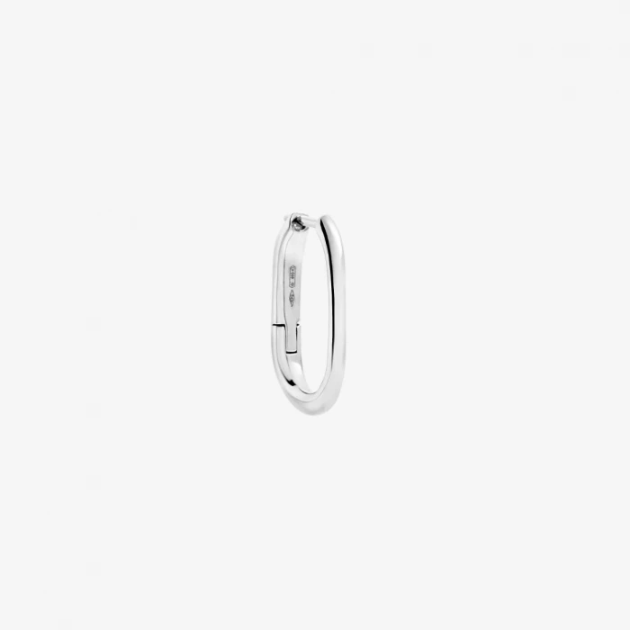 ORECCHINO HOOP ESSENTIALS ARGENTO