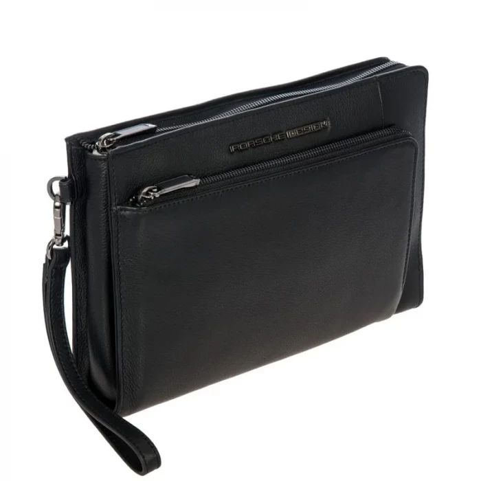 Pochette Roadster Leather Clutch Bag