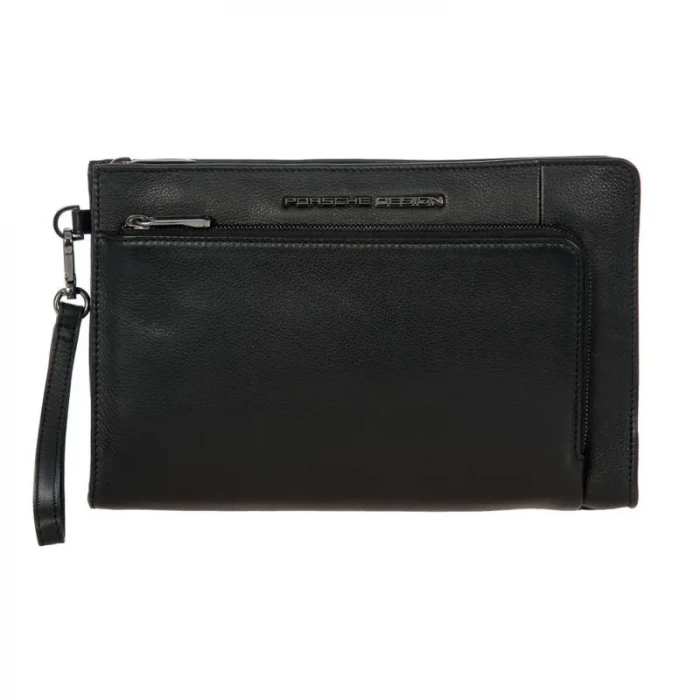 Pochette Roadster Leather Clutch Bag