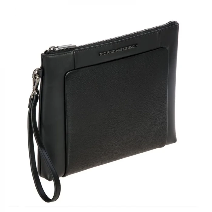 Pochette Roadster Leather Clutch Bag