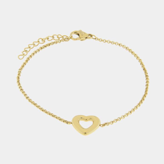 Bracciale in Acciaio con cuore