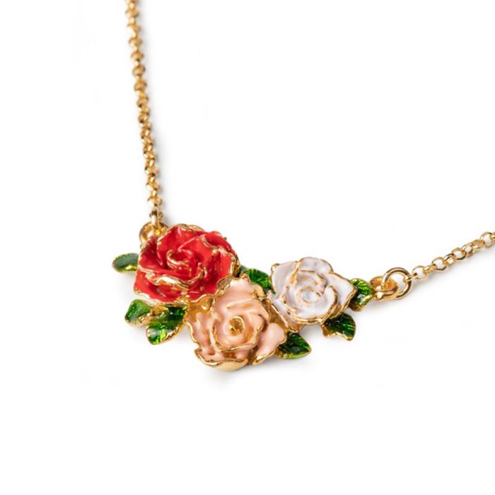 Mini Collier Rosa