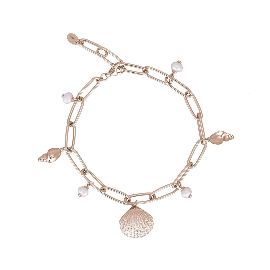 BRACCIALE CONCHIGLIE CON PERLE - gioielleriaperdichizzi.it