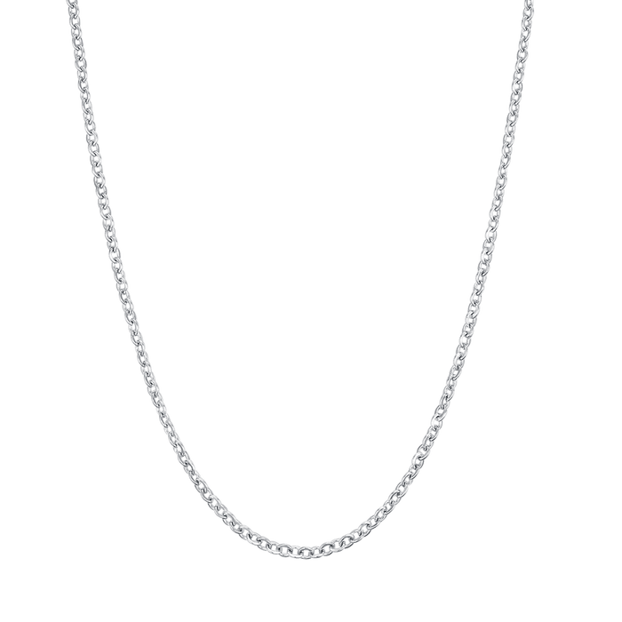 COLLANA DONNA IN ACCIAIO PER CHARMS