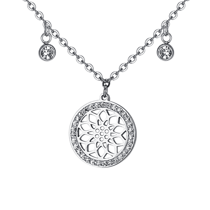 COLLANA DONNA IN ACCIAIO FIORE DELLA VITA