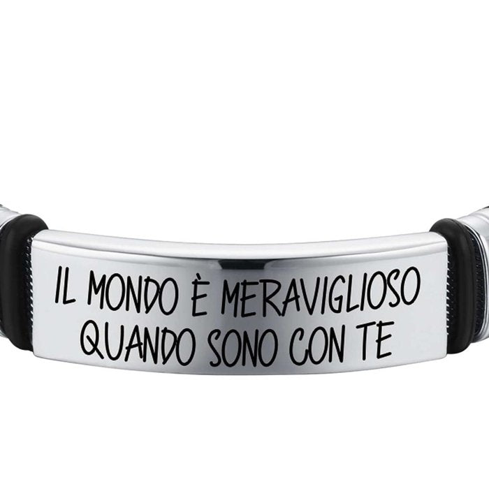 Bracciale in acciaio